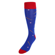 Home Run Baseball Novelty Mercerized Cotton Mid-Calf Socks