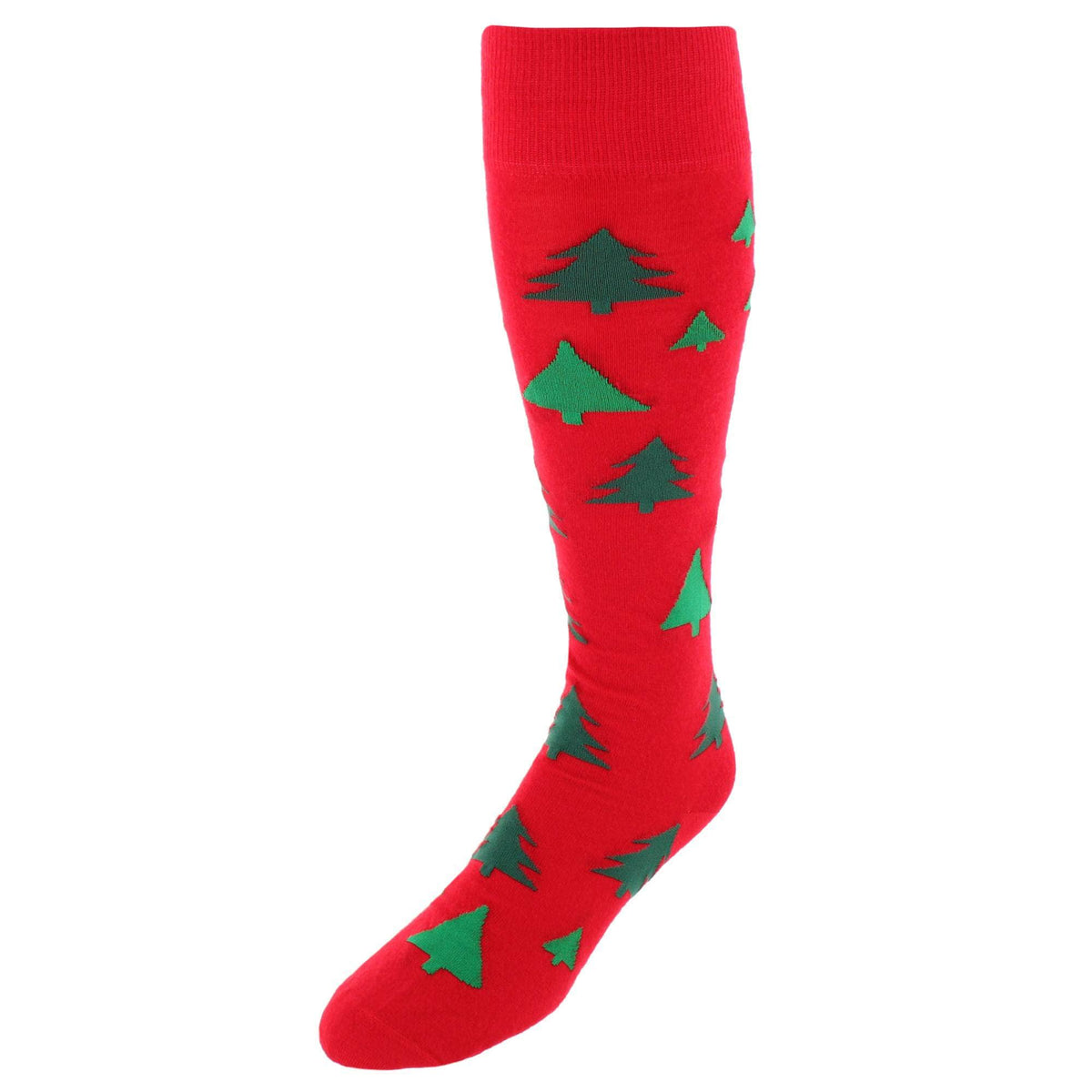 Holiday Tree Farm Novelty Merino Wool Mid Calf Socks (1 Pair)