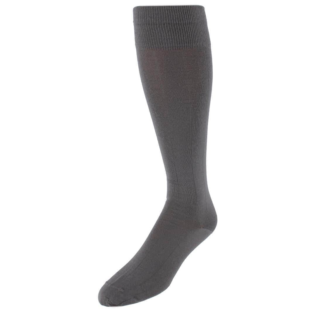 Maxwell Over The Calf Cashmere Blend Socks - Pewter