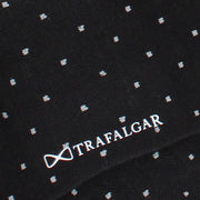 Black with Grey Dots
