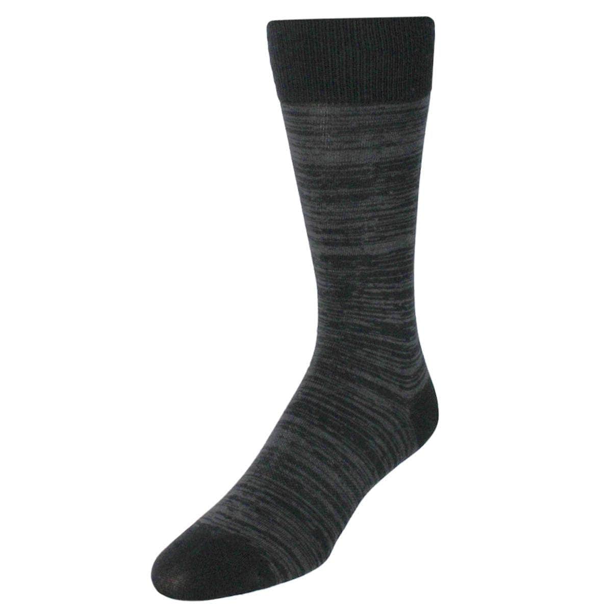 Black and Charcoal Marled Pattern