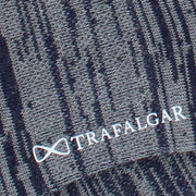 Navy Blue and Grey Marled Pattern