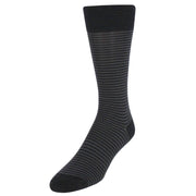 Black and  Charcoal Stripes