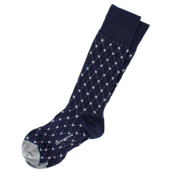 Navy Blue and Grey