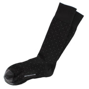 Black with Charcoal Dots