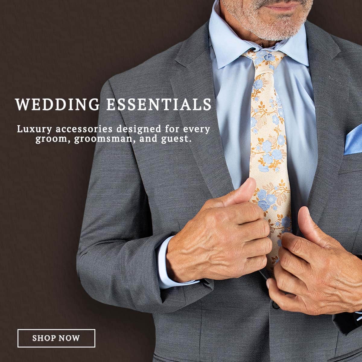 Wedding Essentials. Luxury accessories designed for every groom, groomsman, and guest. Shop now!