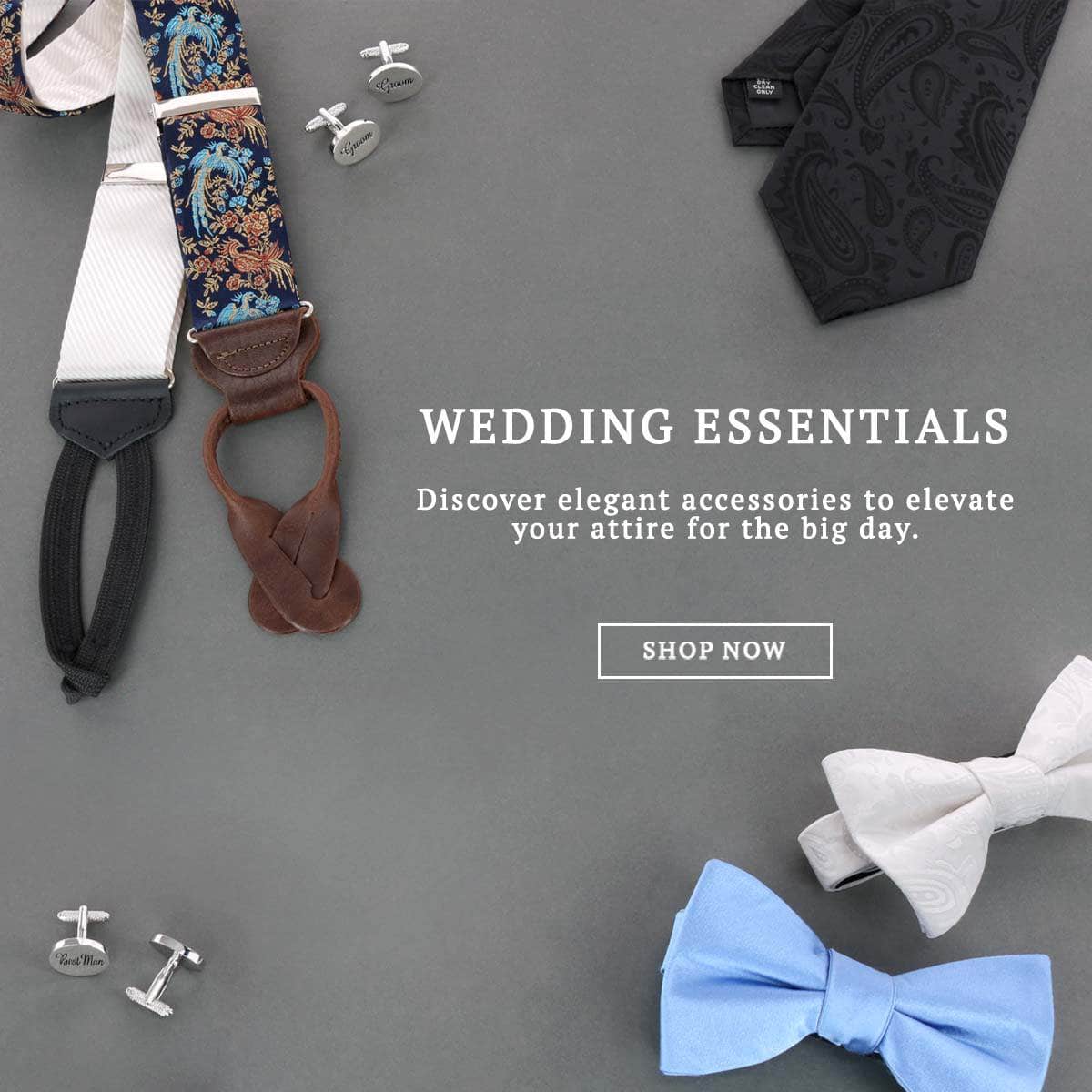 Wedding Essentials: Discover elegant accessories to elevate your attire for the big day. Shop now!