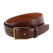 Cortina Leather 35mm Belt with Solid Brass Buckle
