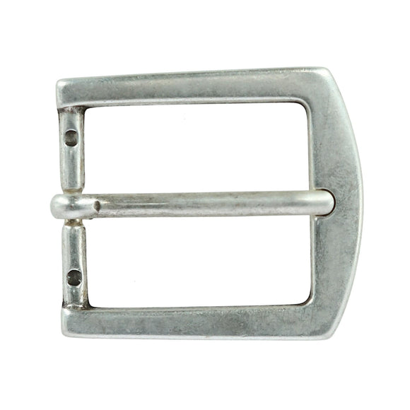32mm Square Bubble Edge Solid Brass Harness Belt Buckle