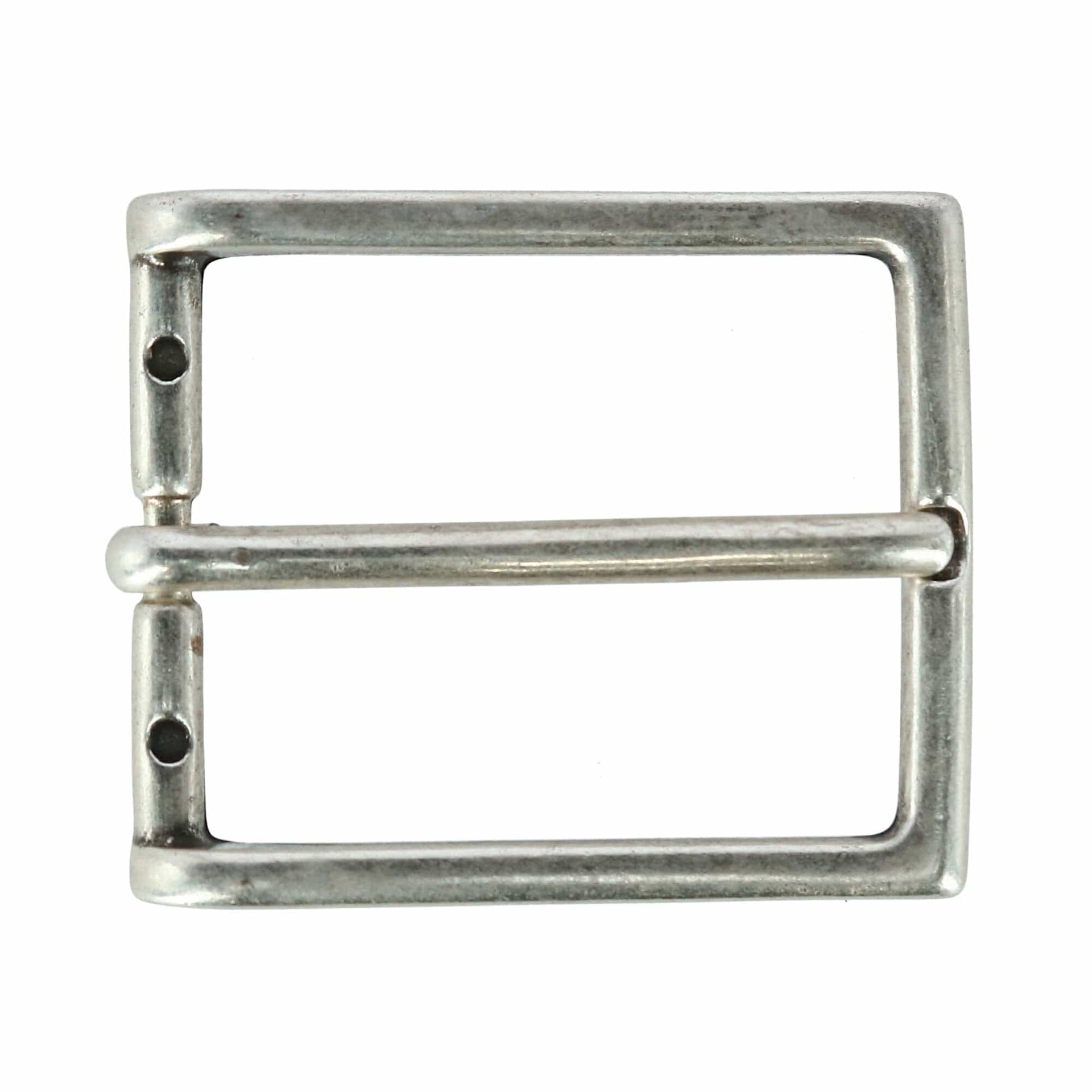 35mm Classic Solid Brass Single Pronged Harness Belt Buckle