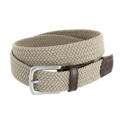 Riverside Big and Tall Solid Stretch Weave Belt